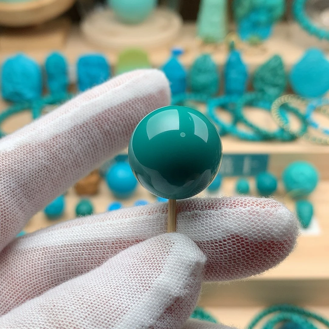 绿松石未镶嵌珠宝奇石