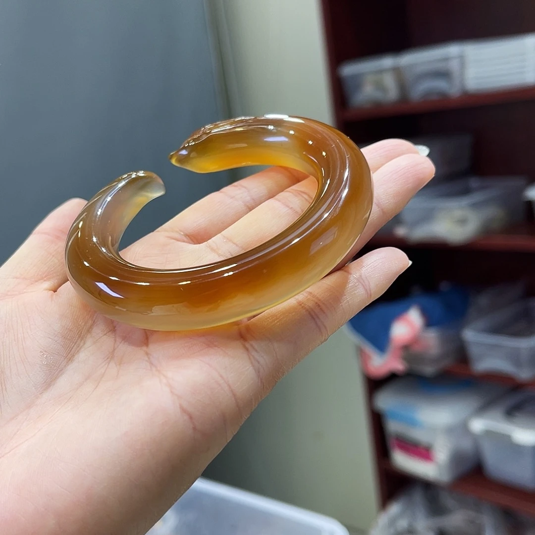 玛瑙/玉髓未镶嵌手镯