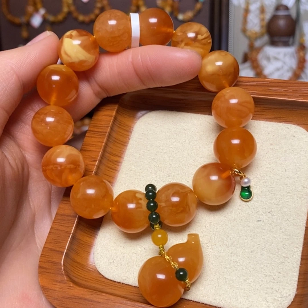 【闪购商品】手链蜜蜡未镶嵌手串