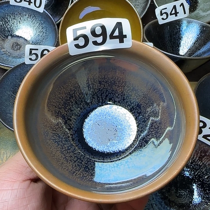 茶盏龙窑柴烧全手工主人杯