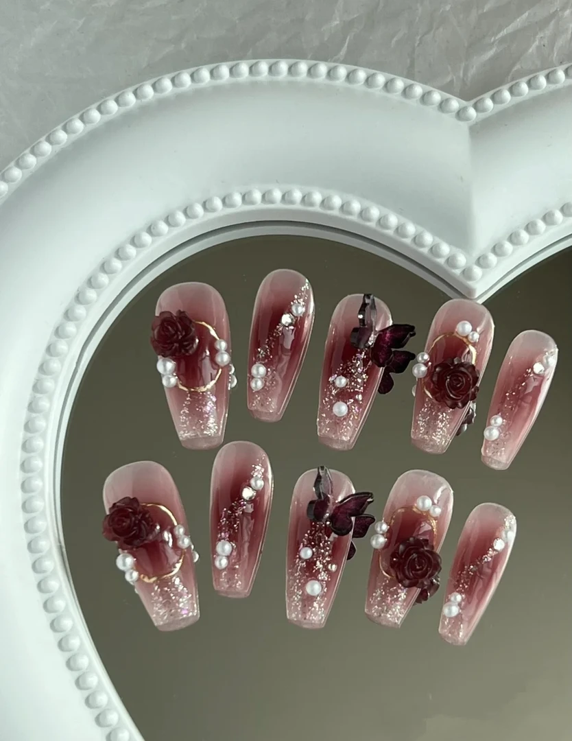 【过款】穿戴甲纯手工精致重工穿戴甲