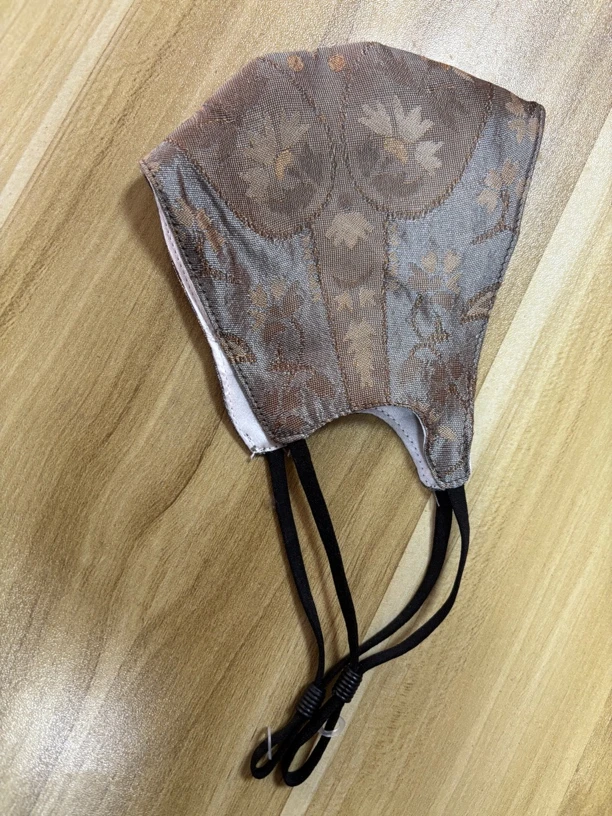 J001 宋锦真丝口罩布料