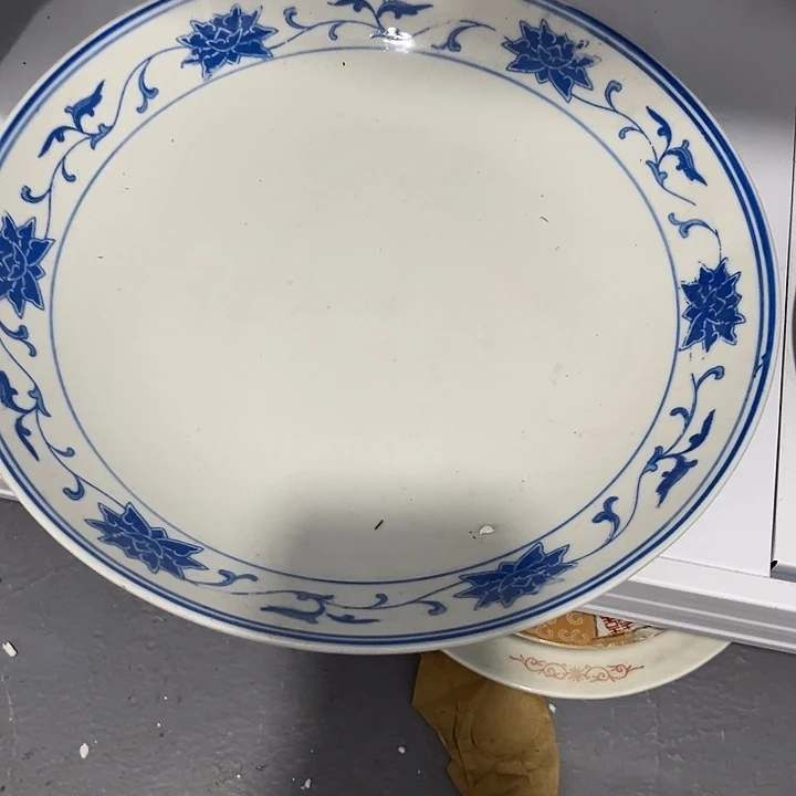 苗***哥景德镇陶瓷青花盘1个