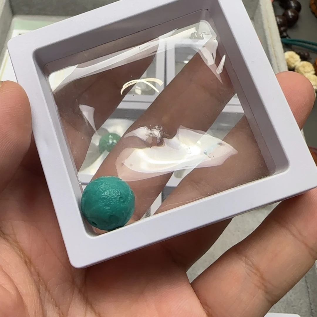 白玉菩提把件王***s4.1克雕刻