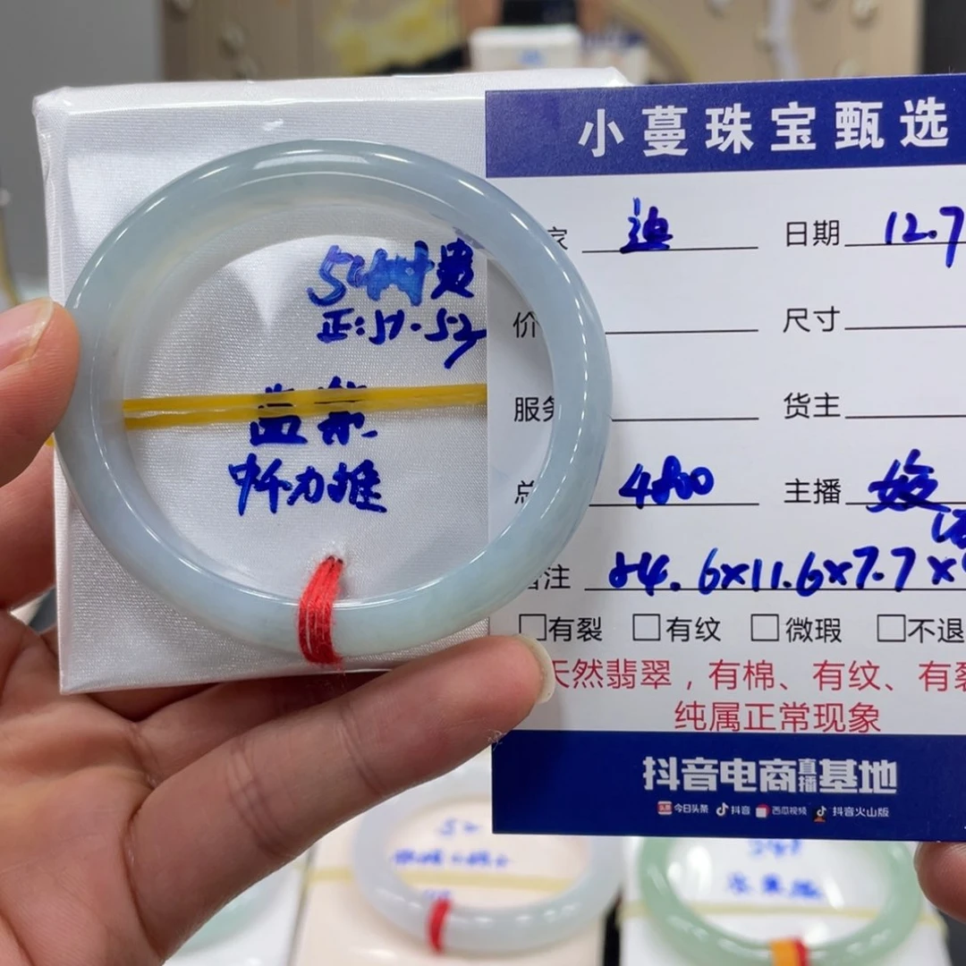 未镶嵌手镯翡翠翡翠
