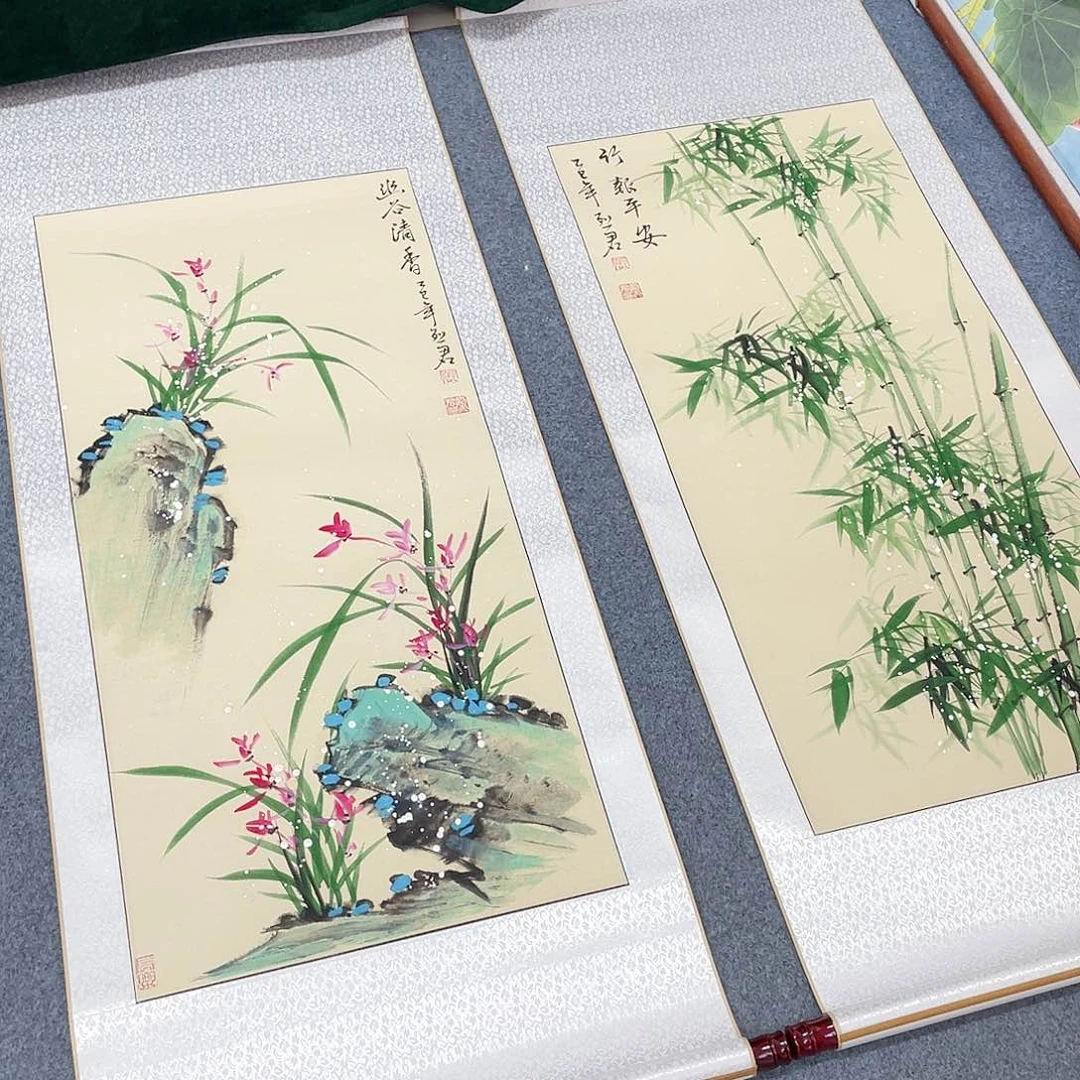 国画手绘画绘画作品
