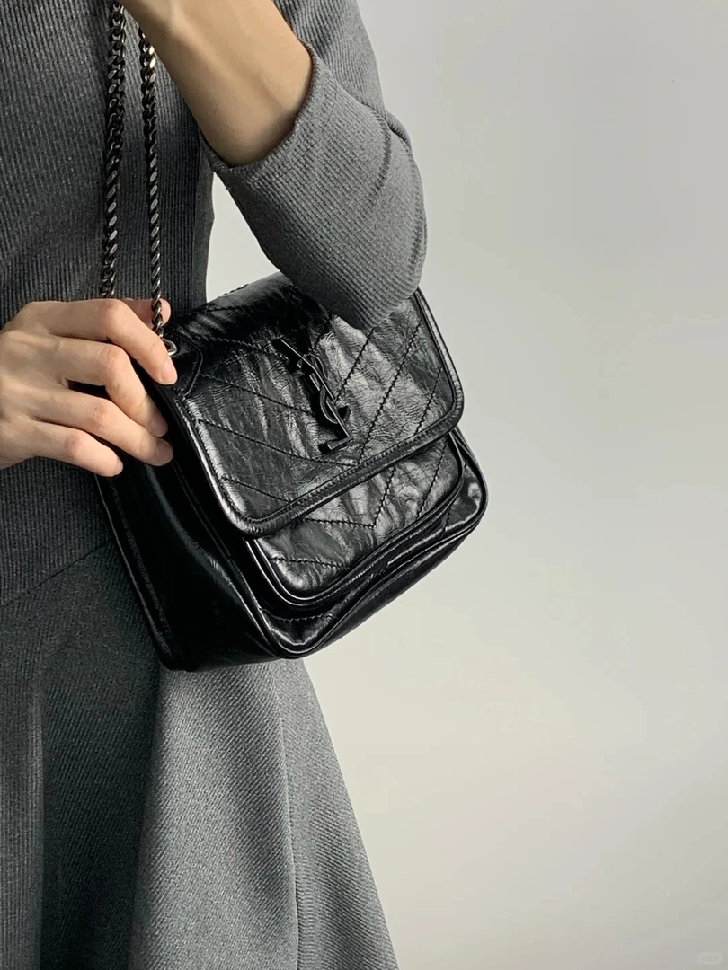 99新 YSL/圣罗兰 ysl niki小号黑标/99新/严选
