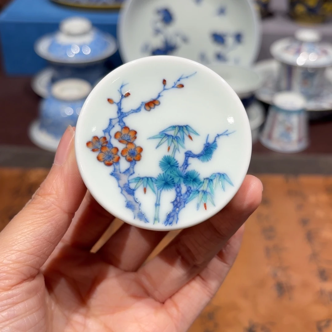 瓷片景德镇纯手工手绘