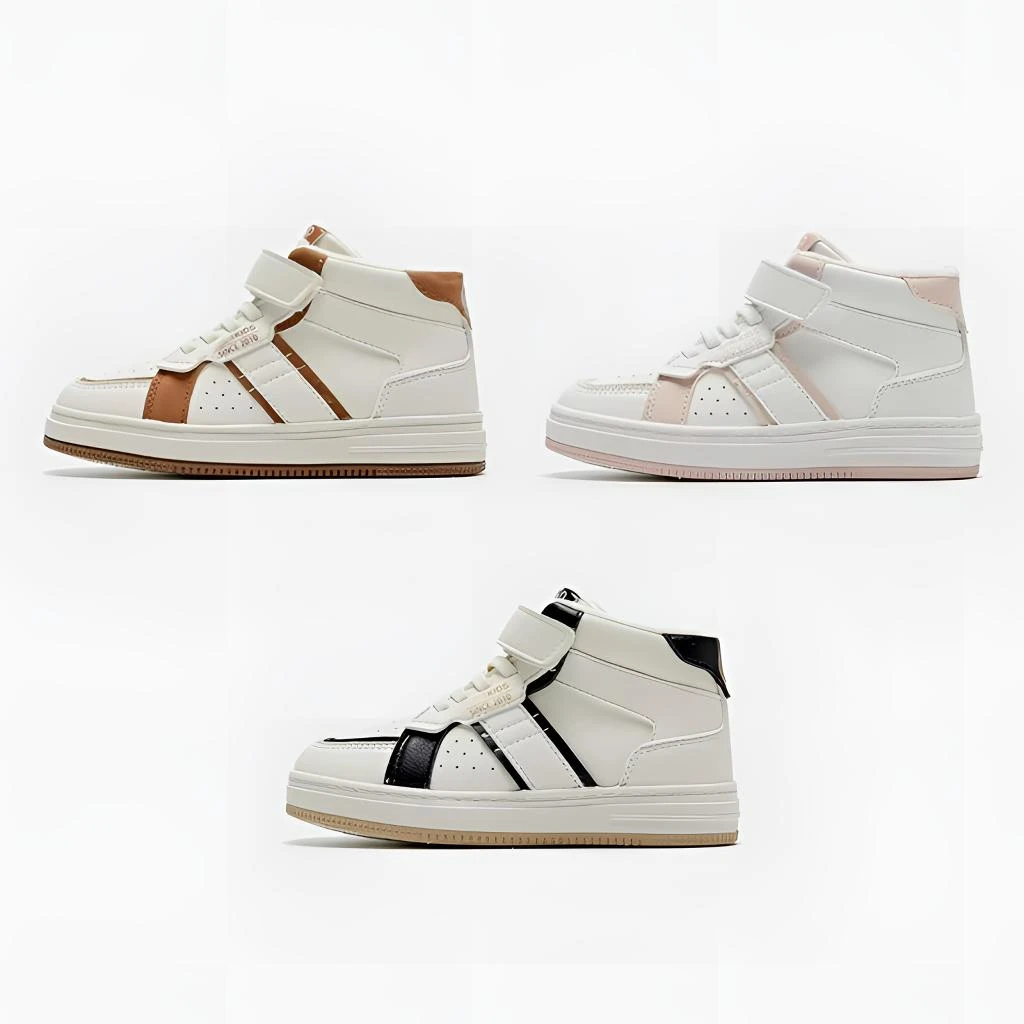 校园棉鞋031冬季加绒二棉儿童时尚校园百搭休闲防水皮面棉鞋Ⅰ组