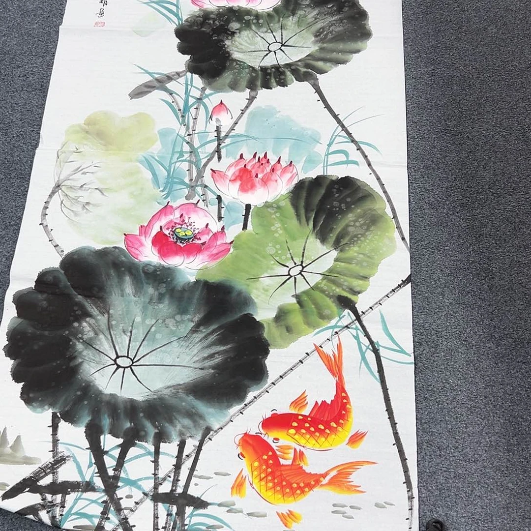 国画精品手绘国画作品
