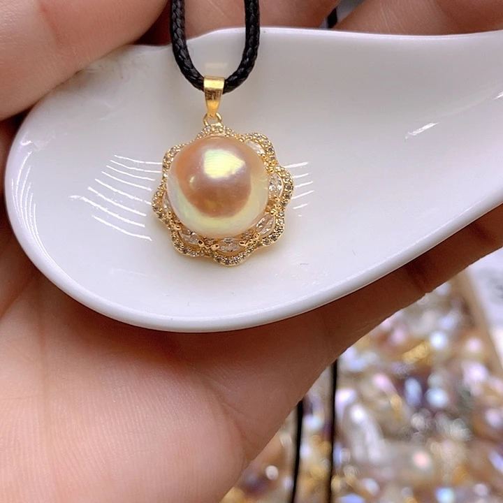 淡水珍珠未镶嵌颈饰356