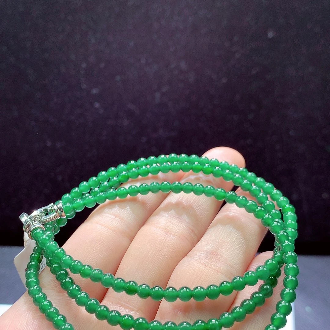 翡翠手链未镶嵌项链