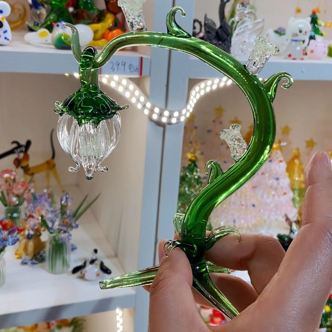 琉璃手工艺品铃兰灯