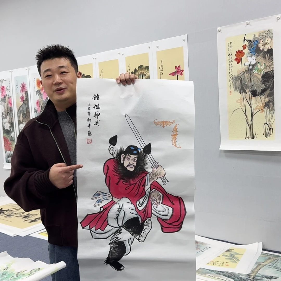 国画纯手绘字画作品