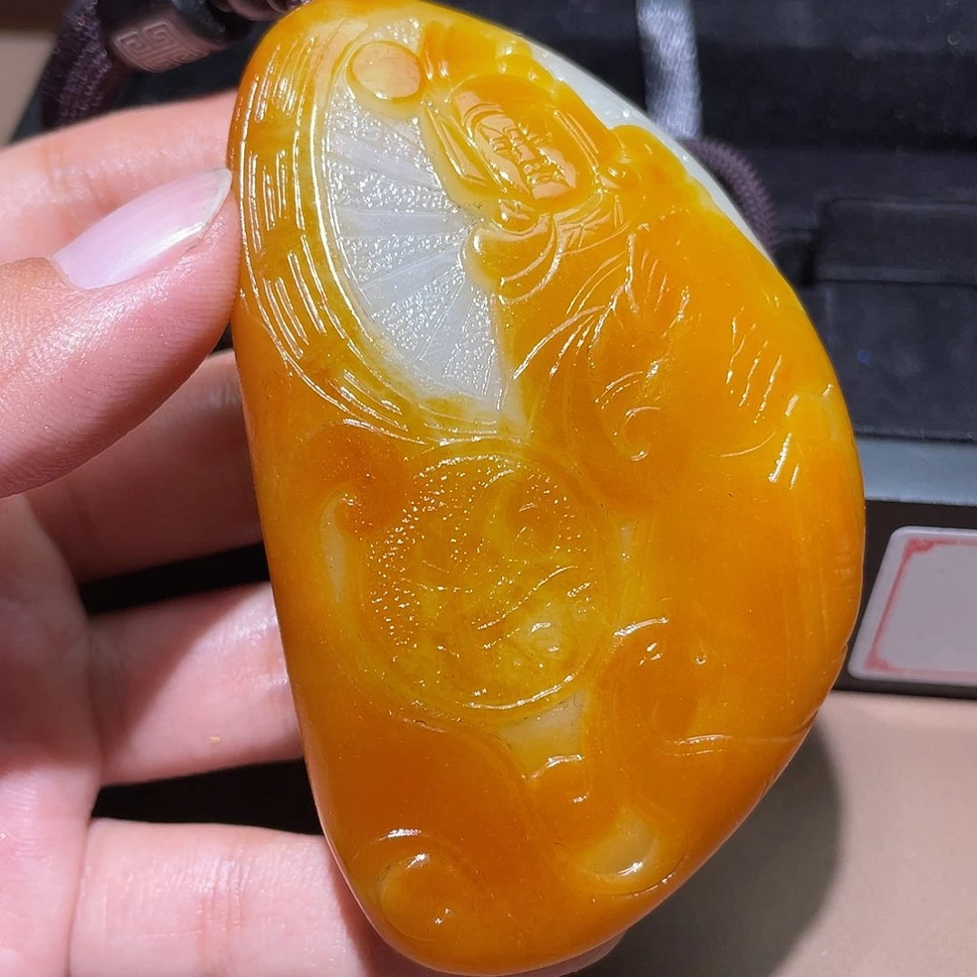 和田玉颈饰未镶嵌Y