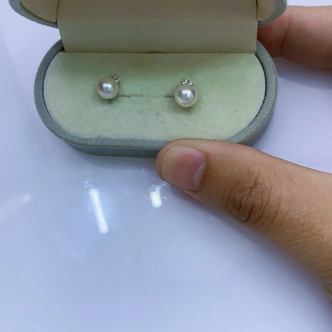 银S925镶嵌海水珍珠饰品