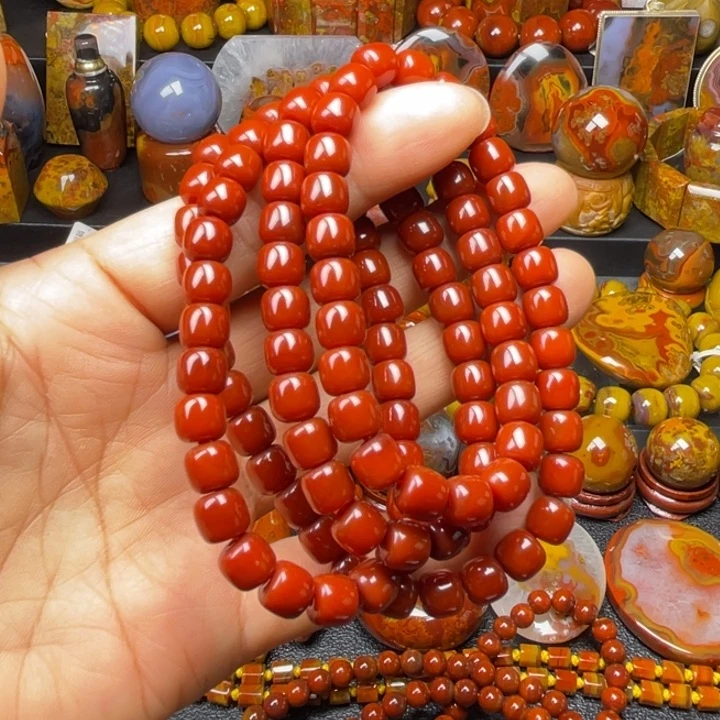 玛瑙/玉髓手串未镶嵌注****美