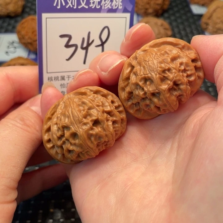 文玩核桃把件40宫灯349