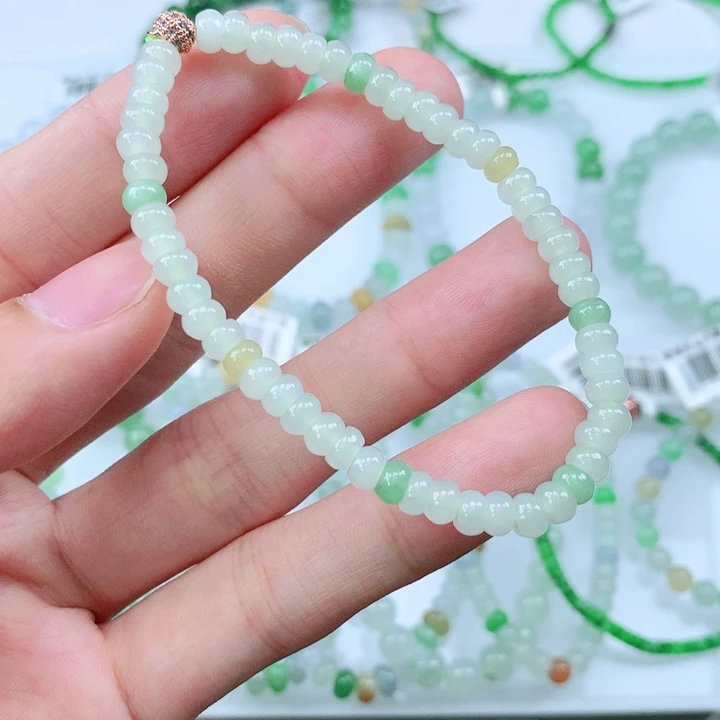 未镶嵌手链翡翠翡翠