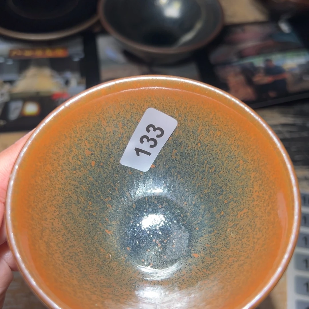 茶盏全手工原矿原釉建盏