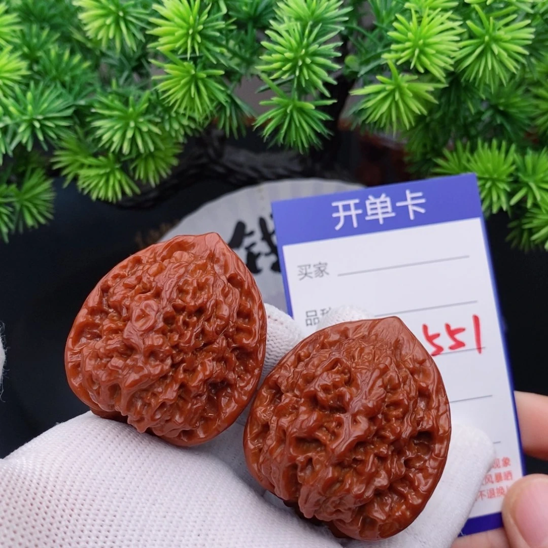 文玩核桃把件39官帽551