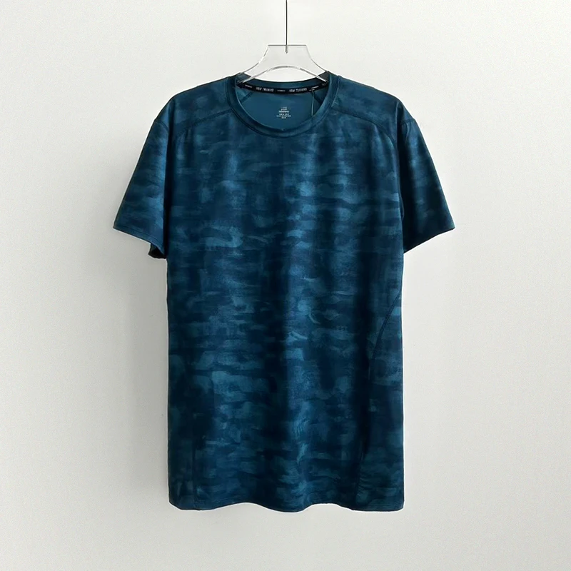 051男士印花速干运动T恤