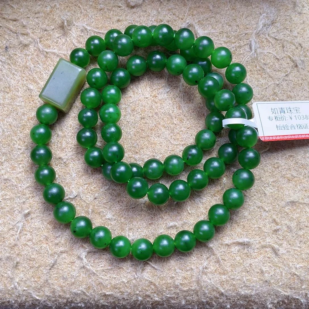 斗***佛和田玉未镶嵌手链