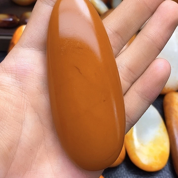 和田玉未镶嵌挂件智**杖