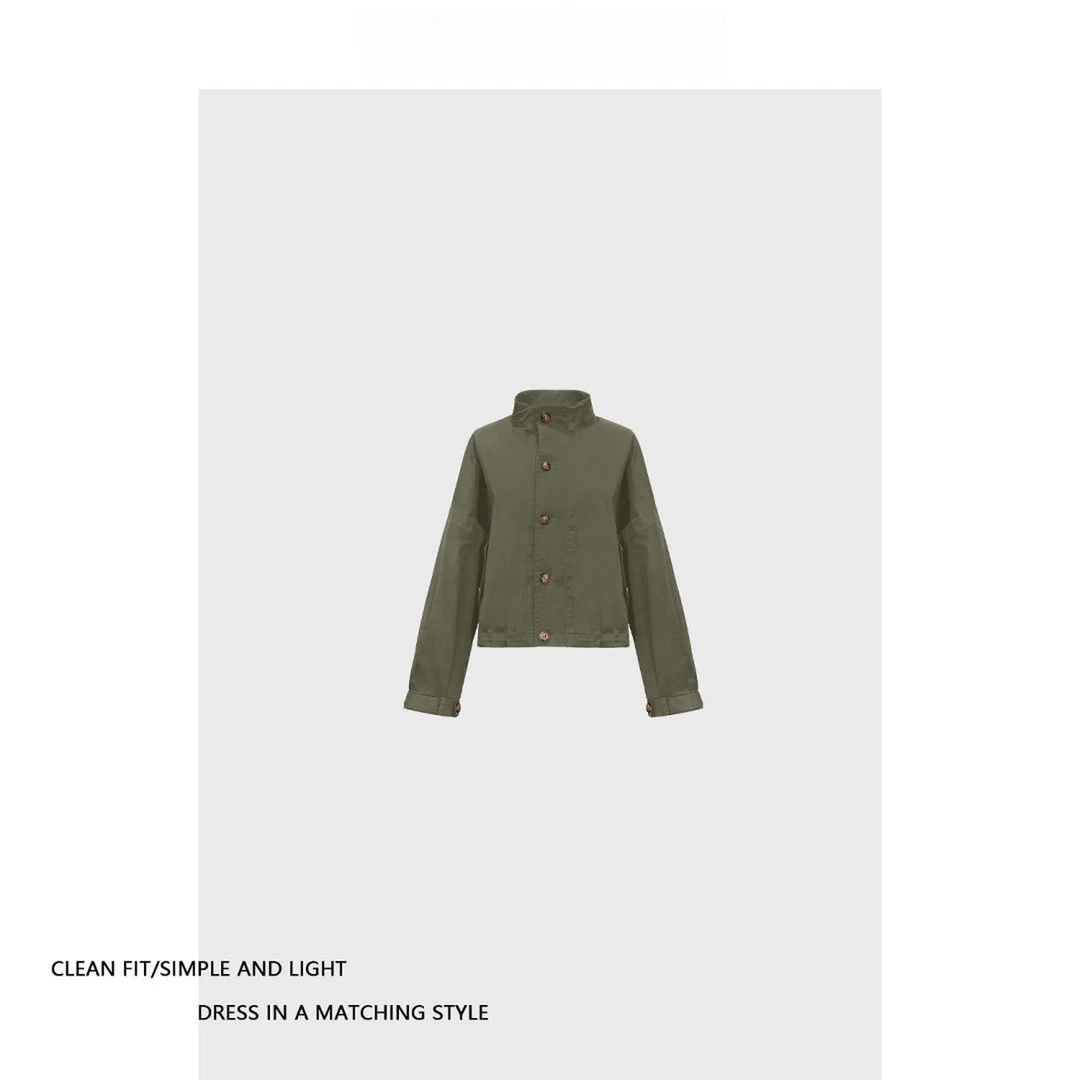 【薄荷种子】弹力棉减龄休闲外套525W93173