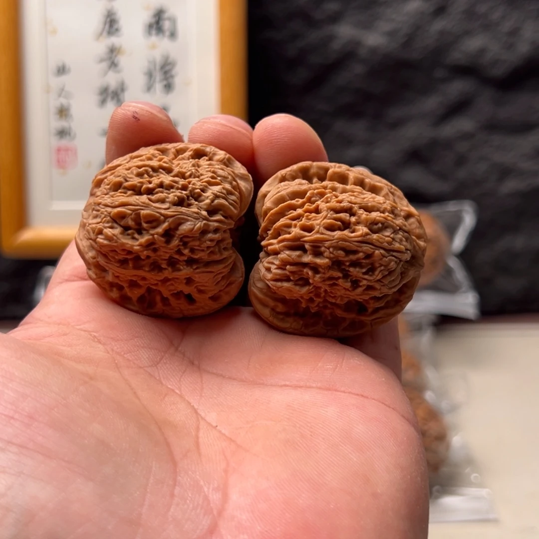 浮***尘把件文玩核桃南疆40