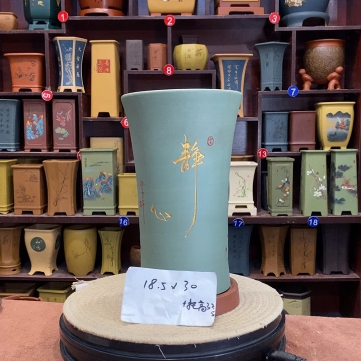 紫砂花盆紫砂作品