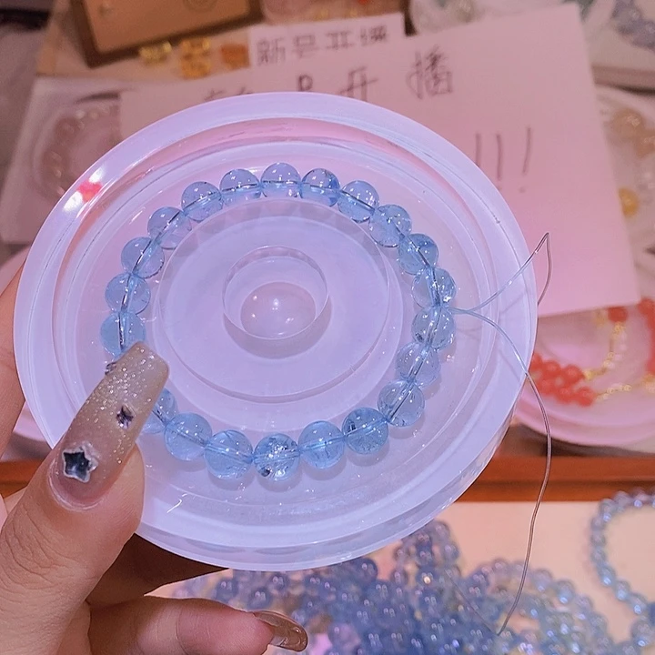 阿***子水晶手链未镶嵌8m