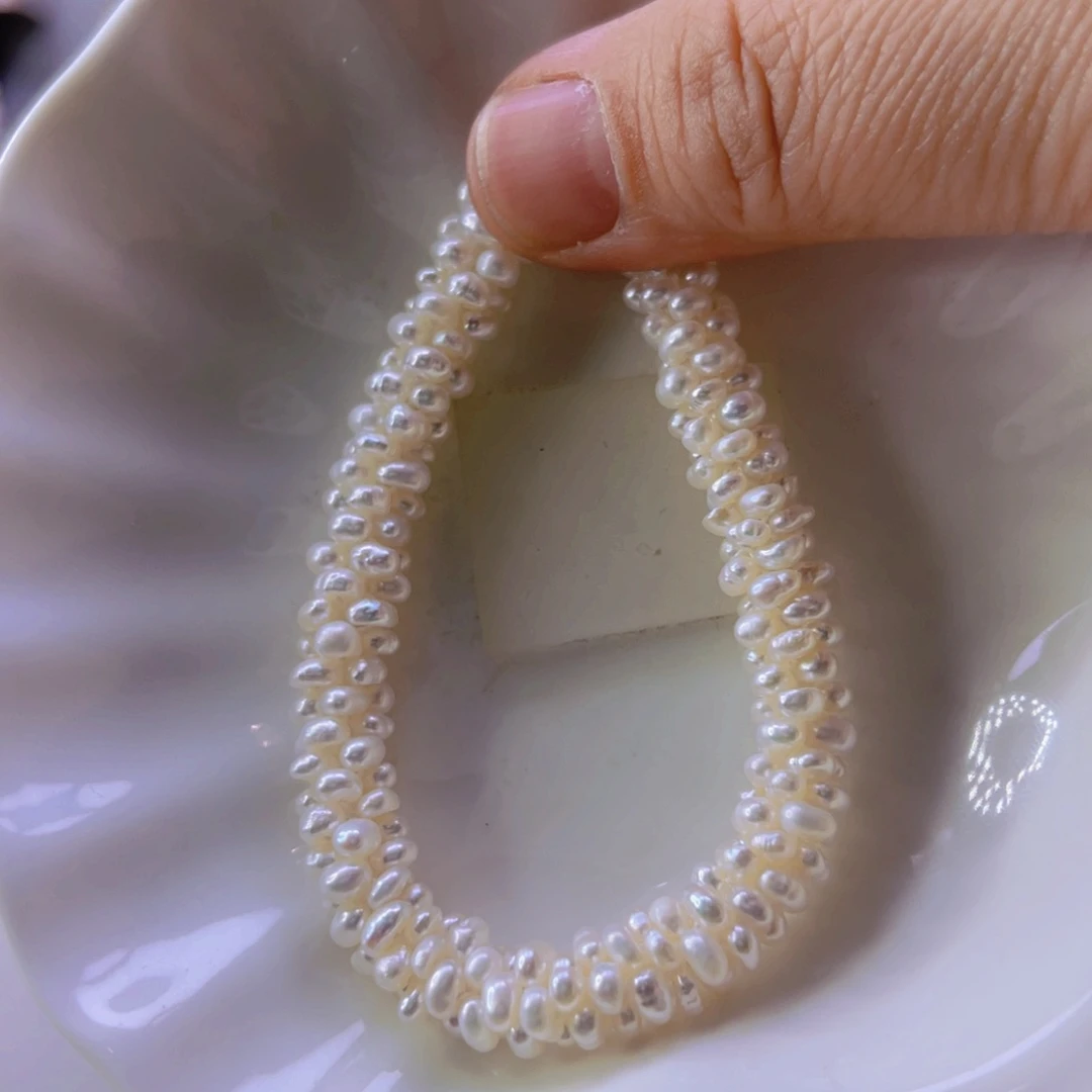 c***n淡水珍珠手绳合金