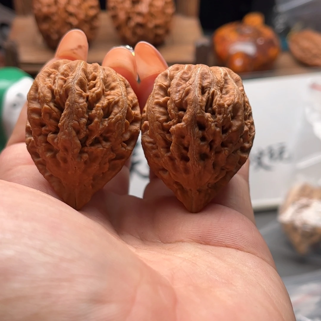 文玩核桃把件关东木子家楸大胖22