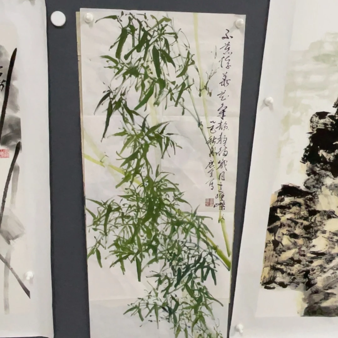 国画金广全老师绘画