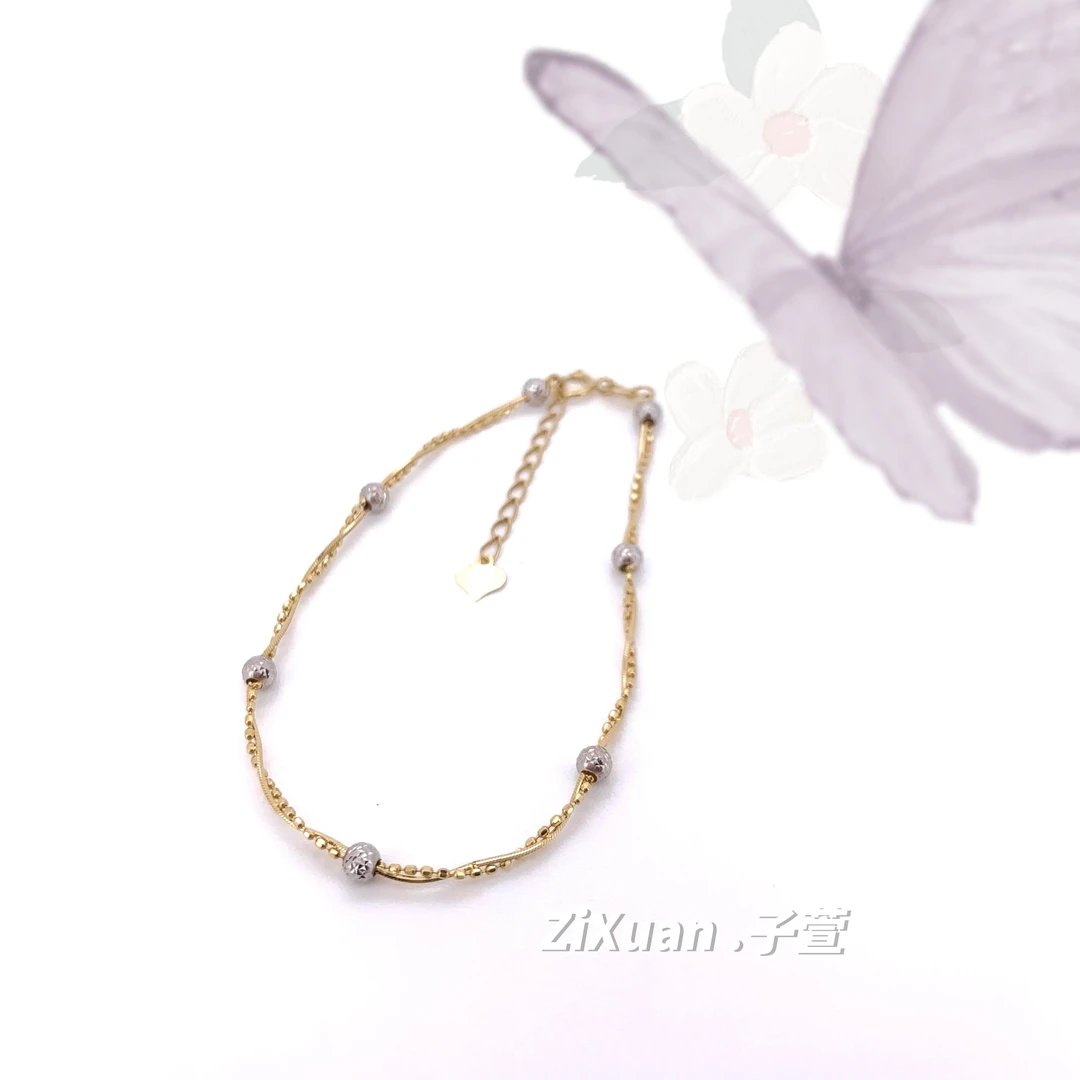 【子萱珠宝】18K金幻影手链-ZX2400159