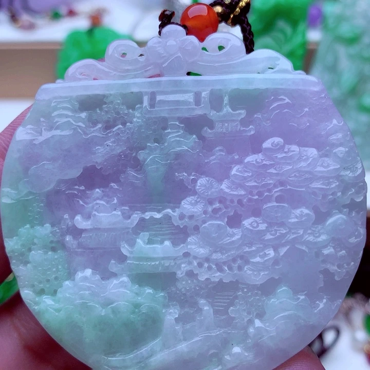 吊坠(不含链)未镶嵌翡翠