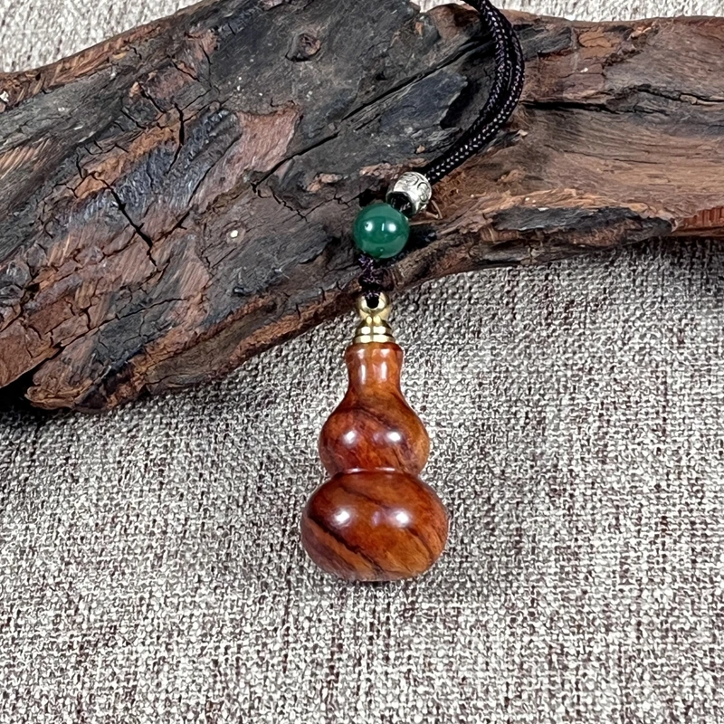 海南正宗黄花梨葫芦吊坠文玩好物【T1】