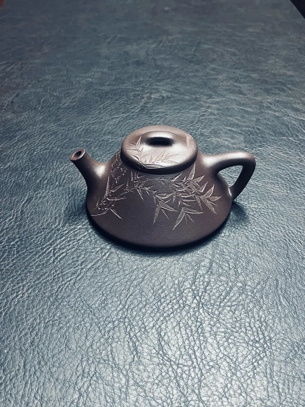 文瓢（复刻黄云芸）四号井底槽青，精工半手工，120cc左右