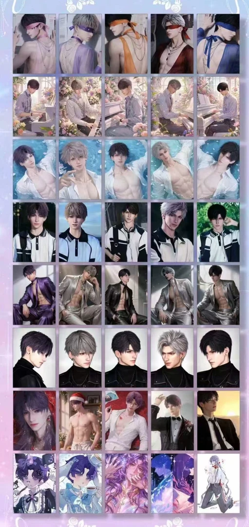 【星夜文创-恋与深空】mini撕撕乐拍立得相卡盲盒代拆）