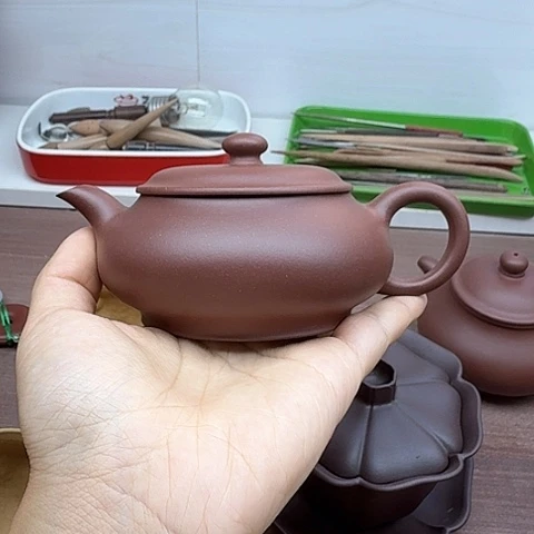 崖***妞紫泥茶案茶壶茶壶茶壶