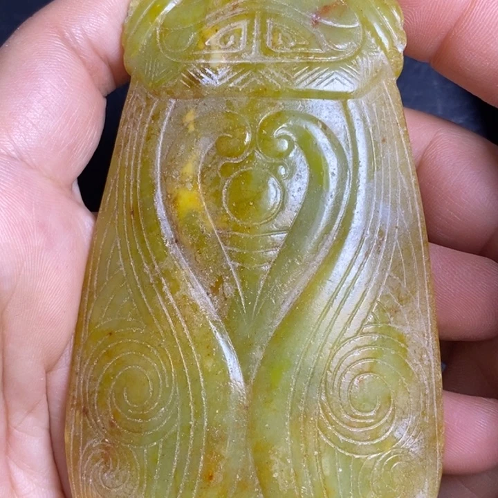 未镶嵌和田玉（糖玉）挂件