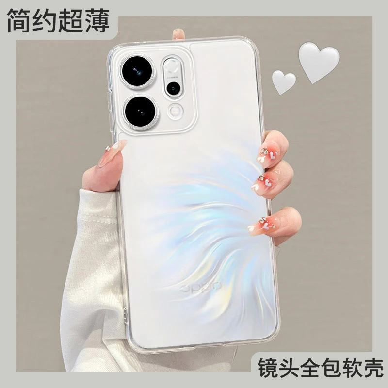 适用opporeno14手机壳新款reno14pro超薄oppo镜头全包13透明外壳