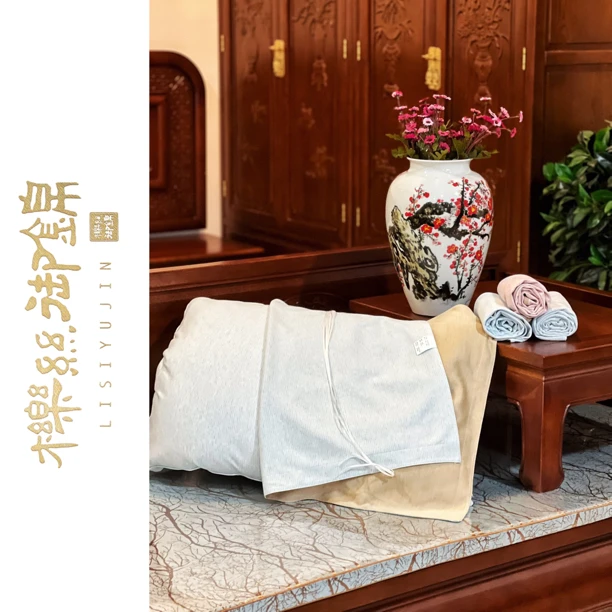 B品微瑕】柞蚕丝枕巾80*50-面料原残0890