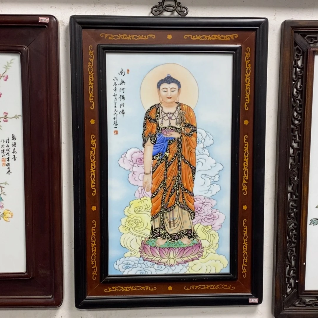 瓷75*52 景德镇瓷板画柴窑烧制