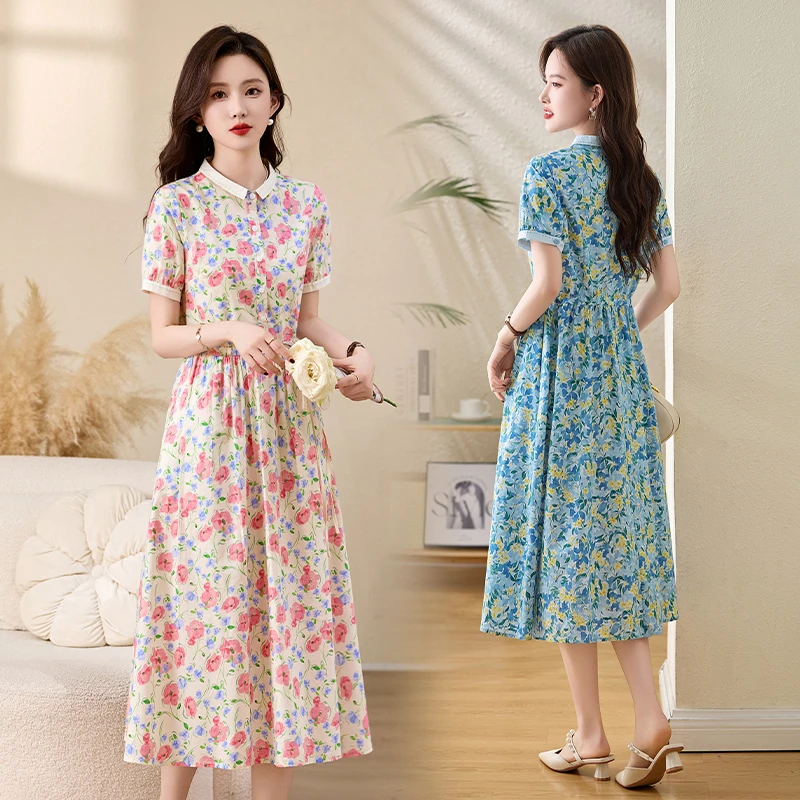 时尚潮流休闲连衣裙春夏舒适2025年新品 2806