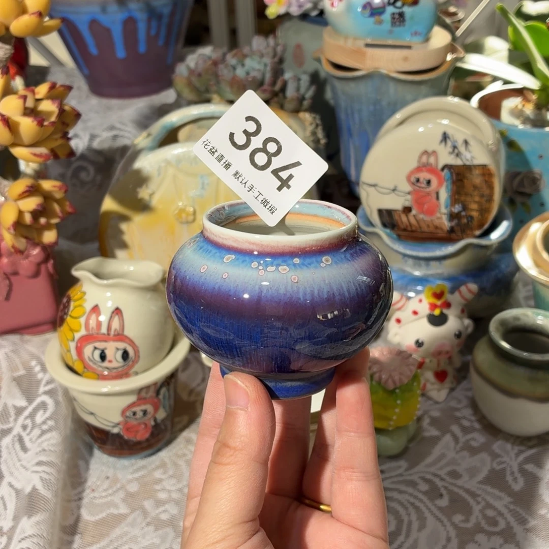 景德镇陶瓷花盆艺术