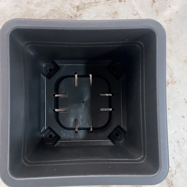 280黑方盆25公分高18公分3个