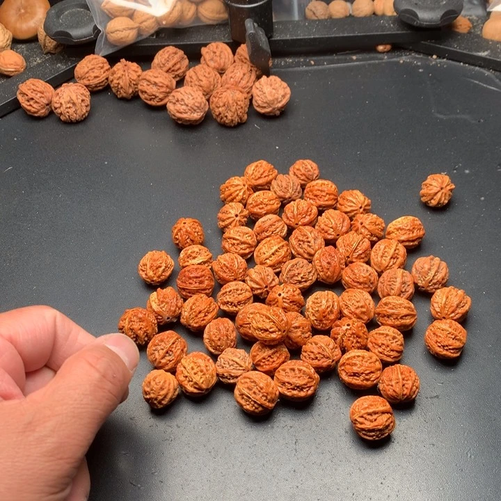 桃核吊坠糖*丶野生精品小核桃散籽