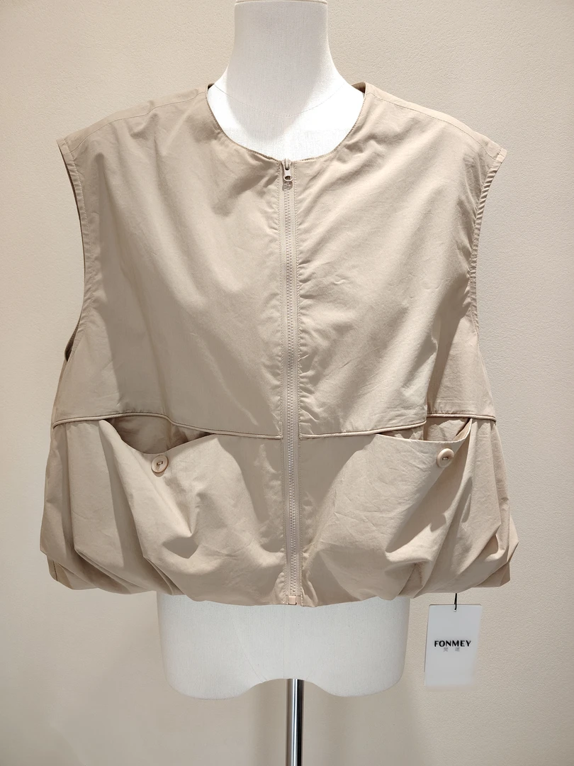 FONMEY梵迷时尚无袖马甲